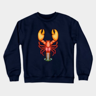 Lobster Sunset Crewneck Sweatshirt